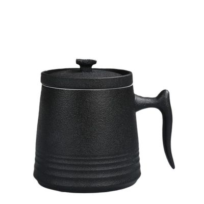 900cc Ceramic Tea Pot Set in Classic White Design with Complimentary Cups and Saucers