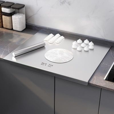 Conveniently Sized Non-Slip Frosted Acrylic Chopping Blocks for Food Preparation