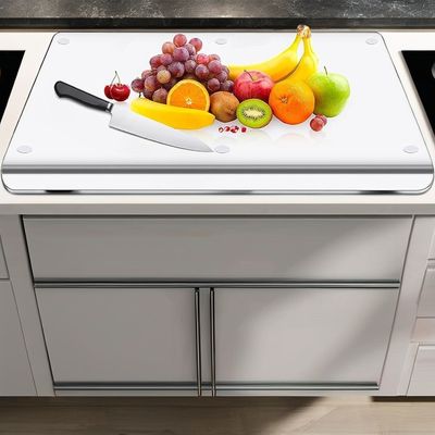 Disposable Clear Acrylic Bamboo Cutting Board for Customized Size Chopping Food