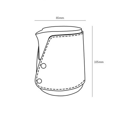 Stainless Steel 304 Frother Pitcher for Coffee Milk Latte Art and Sustainable Barista
