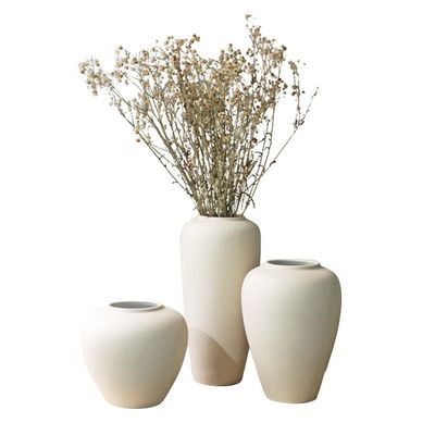 Tabletop Vase Modern Age Japanese Style Antique Ceramic Bowl for Wedding or Home Decor