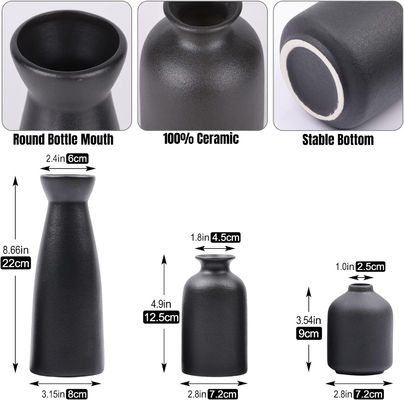 Stylish Flower Pot and Hydroponic Container Creative Art Deco for Restaurant Tabletop