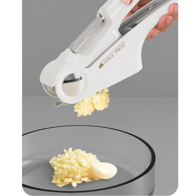 Ergonomic Handle Garlic Press with Multiple Functions and Durable Materials