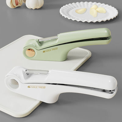 Ergonomic Handle Garlic Press with Multiple Functions and Durable Materials