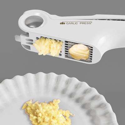 Ergonomic Handle Garlic Press with Multiple Functions and Durable Materials