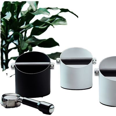 Knock Box Sturdy Stainless Steel Removable Knock Bar for Coffee Filter Baskets