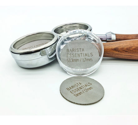 Customized Size Stainless Steel Coffee Filter 58mm Size Mesh Surface Tea Stocked Milk