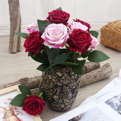 Autumn Home Table Decoration Beautiful Colorful Simulated Hydrangea Photography Props