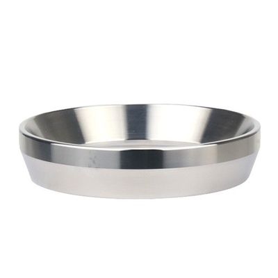 Customize Logo Acceptable Silver Intelligent Dosing Ring Coffee Funnel For Portafilter