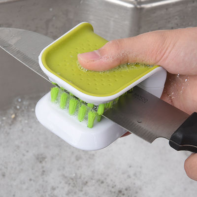 Customized Size Multi Functional Blade Brush for Department Stores Cutlery Cleaner Brush