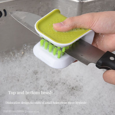 Customized Size Multi Functional Blade Brush for Department Stores Cutlery Cleaner Brush