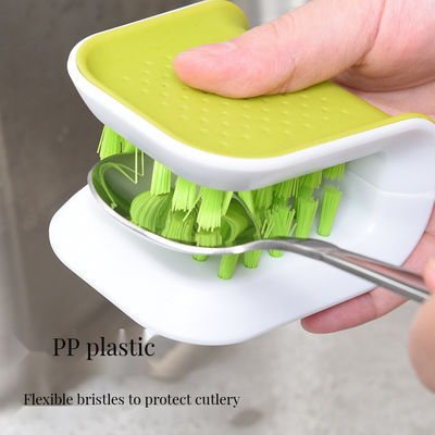 Customized Size Multi Functional Blade Brush for Department Stores Cutlery Cleaner Brush