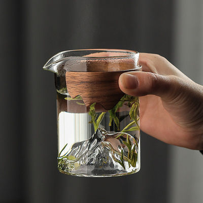 240ml Glass Cup for Tea Milk Water in Hotels Customized Color and Transparent Design
