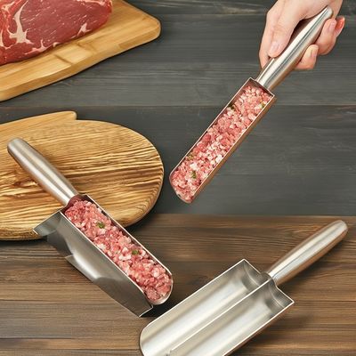 Essential Utensils for Meatball Lovers Bamboo Non-Stick Manual Meatball Maker Set
