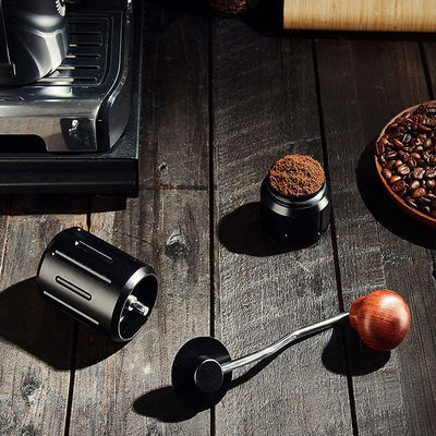 Cordless Coffee Grinder with Modern Design Adjustable Speed and Reusable 48mm Flat Burr