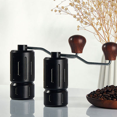 Cordless Coffee Grinder with Modern Design Adjustable Speed and Reusable 48mm Flat Burr