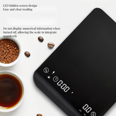 Home Coffee Scale with Timer Function High Precision ABS Electronic Design 3kg Capacity
