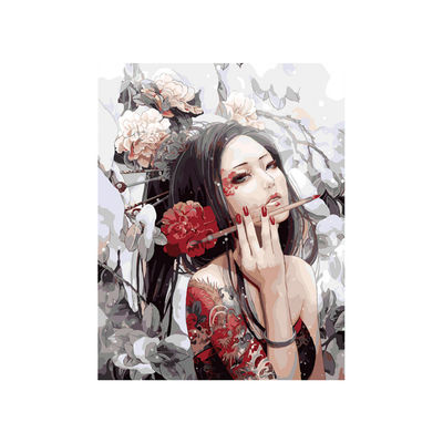 Create a Classical Style Landscape Portrait with Our DIY Hand-Painted Oil Art Canvas Kit