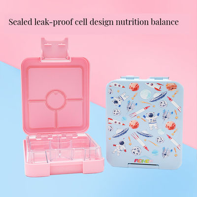 Aohea 4-Cell Bento Box Japanese-Style Lunch Box Containers with Customized Size