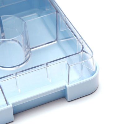 Aohea 4-Cell Bento Box Japanese-Style Lunch Box Containers with Customized Size