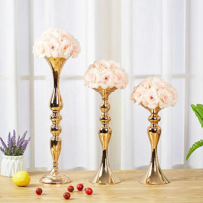 Upgrade Your Wedding Table Decor with Elegant Gold Metal Mermaid Design Candle Holders
