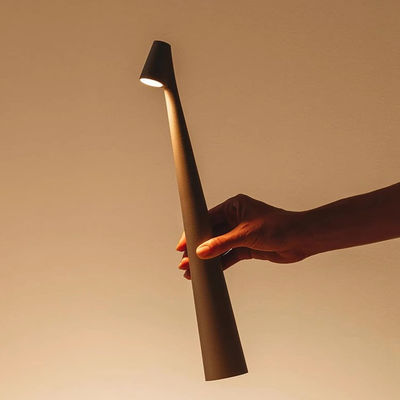 Home Decorations Function Stylish Cordless LED Table Lamp with Portable Art Deco Design