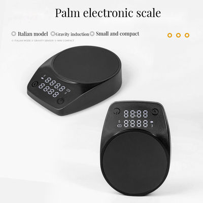 Foam Milk ABS Shell Espresso Modes Type-C Charging Digital Kitchen Palm Coffee Scale with Timer