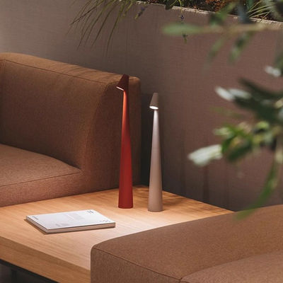 Portable Rechargeable LED Table Lamp Art Deco Design Style with Animal Pattern Ceramic