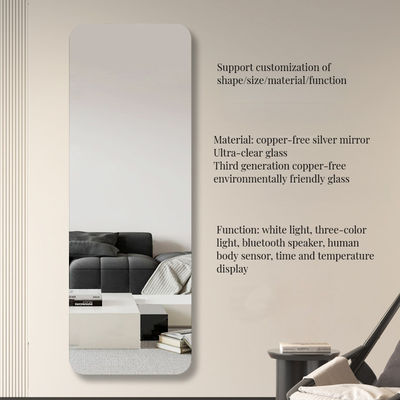 Custom Home Decor Full Body Dressing Mirror with Modern Design and Customized Color