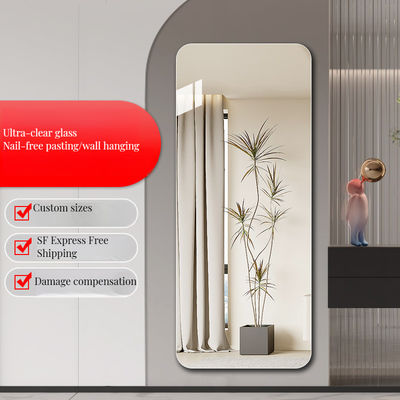 Custom Home Decor Full Body Dressing Mirror with Modern Design and Customized Color