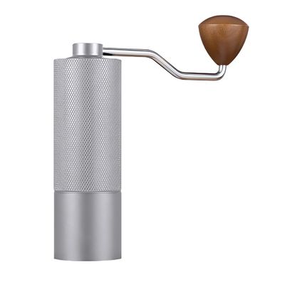 Manual Espresso Grinder C2 Ceramic Conical Burr and Wood Handle for Coffee Bean Mills