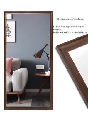Custom Large Full Size Long Wall Floor Standing Mirror with Glass Rectangular Frame