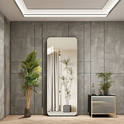 Best Customized Color Full-Length Floor Standing Mirror with Modern Design Espejos
