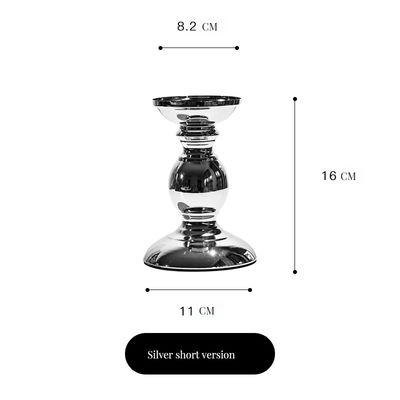 Metal Candlestick Home Decorative American Iron Table Candle Holder for Wedding Decor