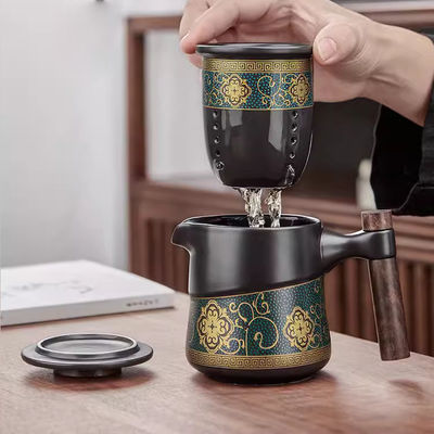 Ceramic Porcelain Coffee Cup Custom Logo Gift Set With Pen Tea Set Notebook Design Style