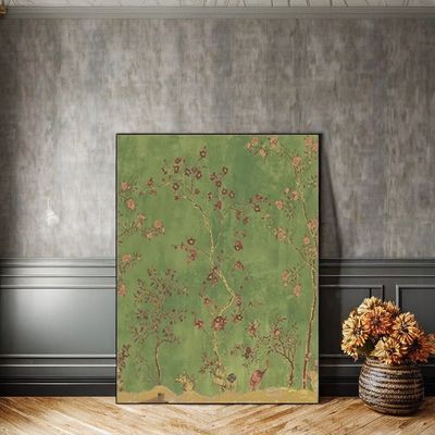 Hotel Design Canvas Wall Art with Sophisticated Modern Abstract Oil Painting and Frame