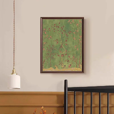 Hotel Design Canvas Wall Art with Sophisticated Modern Abstract Oil Painting and Frame