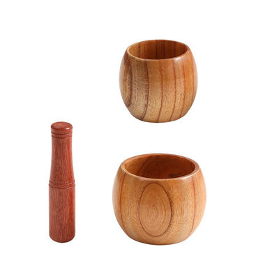 Hand Vegetable Slicer Made of Bamboo for Efficiently Grinding Herbs Garlic Walnuts Spices