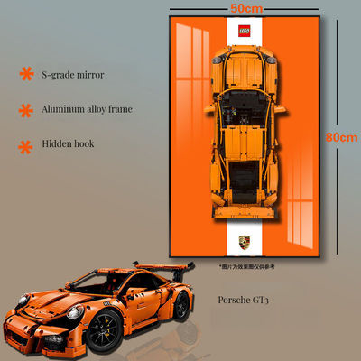 Art Deco Style Decorative Hanging Painting Frame Wall and Table Display for Car Owners