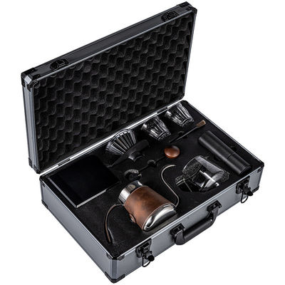 Barista Tools for Home Hotel Restaurant Office Includes Manual Grinder and Share Pot