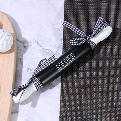Custom Size Exquisite Pastry Board High Value Mini Silk Screen Rolling Pin for Noodles