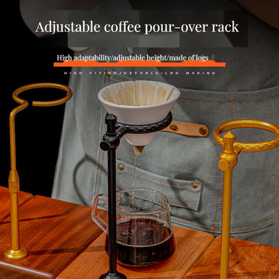 Upgrade Your Coffee Setup with Solid Wood Drip Stand and Food Grade Filter Station