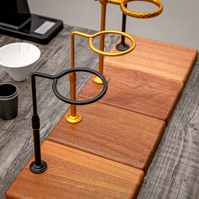 Upgrade Your Coffee Setup with Solid Wood Drip Stand and Food Grade Filter Station