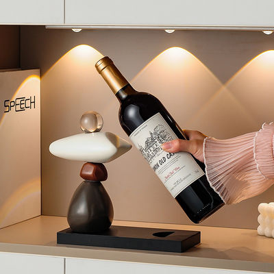 Add a Touch of Sophistication to Your Desktop or Bar Area with Chic Bamboo Wine Chiller