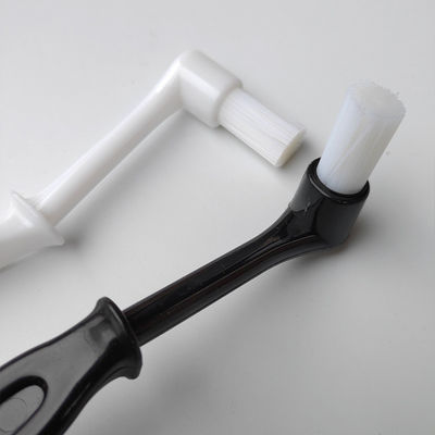 Nylon Espresso Brush and Hand- Stand Knock Box in Modern Home Espresso Maintenance Kit