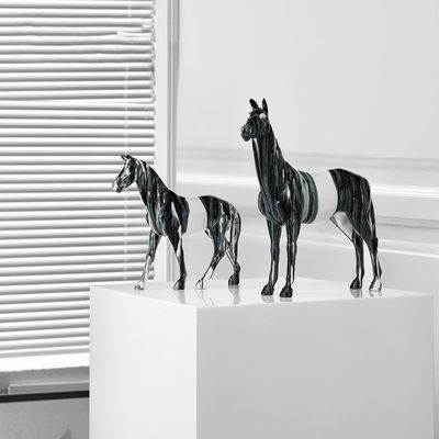 Nordic Resin Animal Crafts Art Deco Design for Home Office Study Decor Movable Function