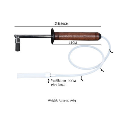 Stocked Espresso Machine Cleaning Brush with Anti-Scalding Handle Pressure Steam Brush