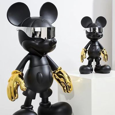 Modern Ceramic Decor featuring Cyberpunk Mickey Mouse for Multi-Functional Space
