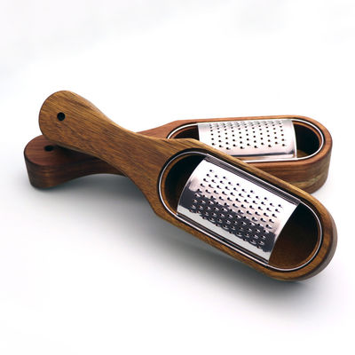 Wood Handle Cheese Grater Advanced Vegetable Slicer Chopper for Quick and Easy Food Prep