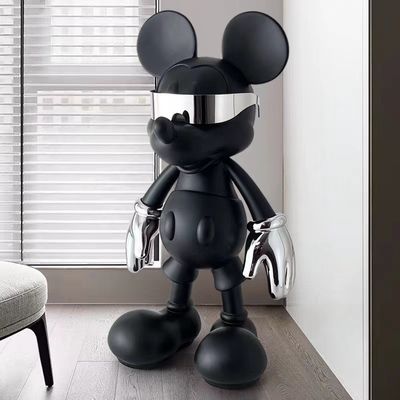 Modern Ceramic Decor featuring Cyberpunk Mickey Mouse for Multi-Functional Space